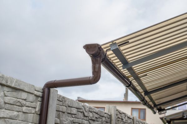 Plastic Downspout Installation in Sioux City